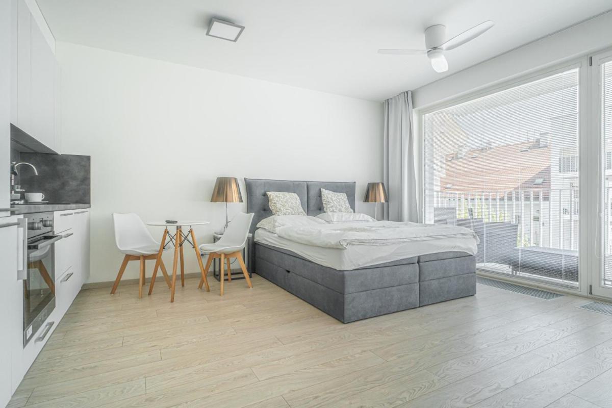 Apartment Karel With Garage Parking براغ المظهر الخارجي الصورة